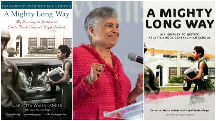 Carlotta Walls LaNier, Little Rock Nine, Brown v. Board of Education, A Mighty Long Way, civil rights, Black history, school segregation, education, theGrio.com