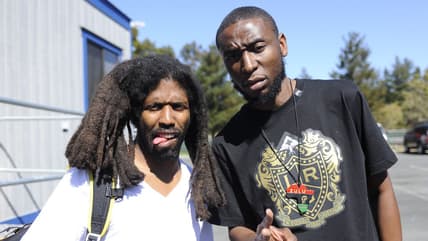 Rappers Murs and 9th Wonder