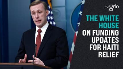 The White House on Funding Updates For Haiti Relief