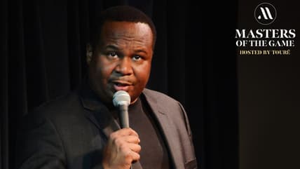 Masters of the Game with Touré interviewing Roy Wood Jr. on how he started in comedy, theGrio.com