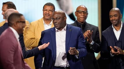 NFL Honors 2025, Super Bowl LIX, Sterling Sharpe, Antonio Gates, NFL Hall of Fame, Black NFL Hall of Fame players, theGrio.com