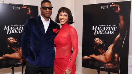 Jonathan Majors, Meagan Good, Black celebrity couples, Black celebrity relationships, Black celebrity weddings, Black weddings, Black bride, theGrio.com