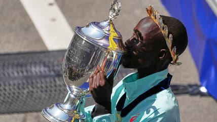 Boston Marathon, Boston Marathon winner, Boston Marathon 2025, Black professional track stars, theGrio.com