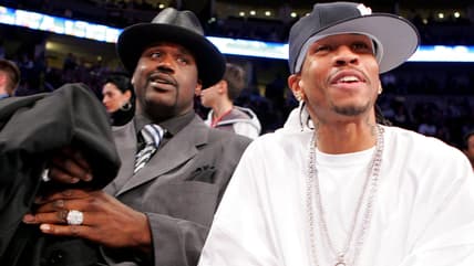 Shaquille O'Neal Allen Iverson, Shaquille O'Neal Allen Iverson friendship, Allen Iverson talking about Shaq, Allen Iverson Shaq friendship, Shaquille O'Neal Power Moves, Allen Iverson Power Moves, Netflix Power Moves theGrio.com