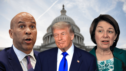 Cory Booker, Amy Klobuchar, Donald Trump, theGrio.com