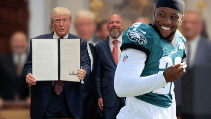 Donald Trump, Saquon Barkley, theGrio.com