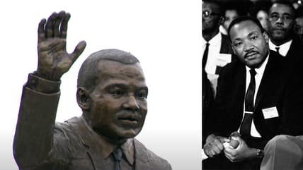 Martin Luther king Jr. statue, MLK Jr statue, MLK Jr. statue Florida, Park Wind FL MLK Jr. theGrio.com