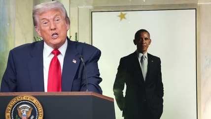 Obama portrait, obama white house portrait, Trump Obama white house portrait, Obama white house portrait moved theGrio.com