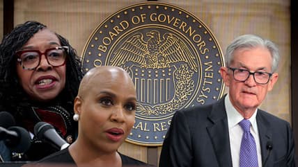 Ayanna Pressley, Yvette Clarke, Jerome Powell, Black unemployment, Federal Reserve, theGrio.com