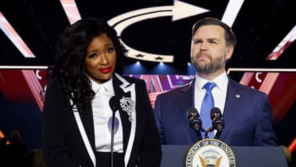 Jasmine Crockett, JD Vance, theGrio.com
