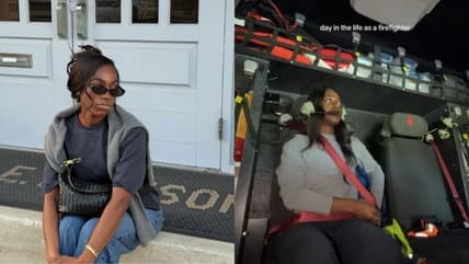 V'asiah Marie, female firefighters, Black firefighters, theGrio.com