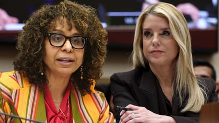 Sydney Kamlagager-Dove, Pam Bondi, theGrio.com
