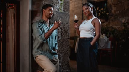 You, Me & Tuscany, Nina Lee, Black rom-coms, Black romantic comedies, Halle Bailey You Me & Tuscany theGrio.com