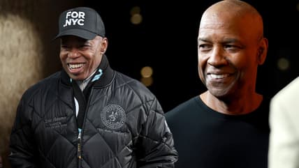 Eric Adams biopic Denzel Washington Eric Adams movie Eric Adams Hollywood comment former NYC mayor Eric Adams interview Eric Adams life after mayor, thegrio.com