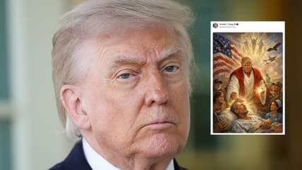 Donald Trump, Jesus, Truth Social, theGrio.com