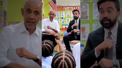 Obama Mamdani Bronx visit, NYC universal childcare program, Zohran Mamdani policy agenda, Barack Obama New York visit, Bronx childcare center event