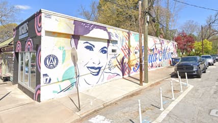 Jovita Moore, Jovita Moore Mural, Jovita Moore Atlanta, Bellwood Coffee, Bellwood Coffee Atlanta