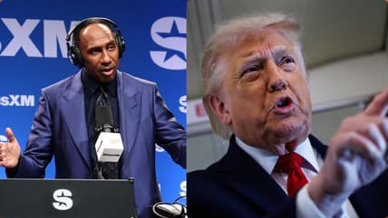 Stephen A. Smith, Donald Trump, NBA Finals, Stephen A. Smith Donald Trump, Donald Trump NBA Finals, Stephen A. Smith NBA Finals