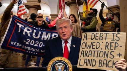 Donald Trump, weaponization fund, reparations, theGrio.com