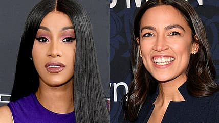 Cardi B AOC 2024 thegrio.com