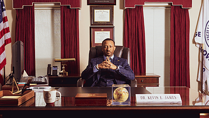 Dr. Kevin James, Morris Brown College, www.theGrio.com
