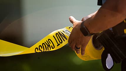 Police Tape, Shooting, Washington D.C., Howard