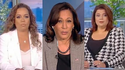Sunny Hostin, Vice President Kamala Harris and Ana Navarro, theGrio.com