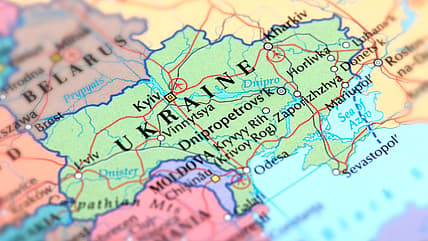 Map of Ukraine