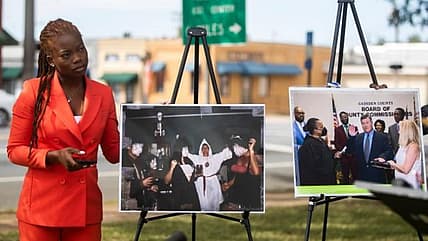 Florida Commissioner KKK Photos