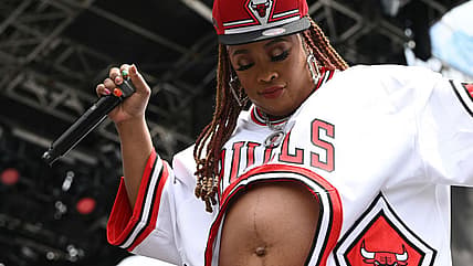 Da Brat, Da Brat maternity style, Da Brat baby bump, Da Brat pregnant, bold maternity style, Black style, Black fashion, Black mothers, Black celebrity mothers, theGrio.com