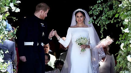 Meghan Markle wedding dress, Meghan Markle Clare Waight Keller dress, Duchess of Sussex wedding theGrio.com