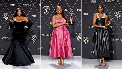 Best dressed at the emmys, emmys fashion, Emmy awards red carpet looks, Emmys red carpet looks, Emmys red carpet fashion, Niecy Nash Emmys, Quinta Brunson Emmys, Ayo Edibri Emmys, who was best dressed at the Emmys? theGrio.com