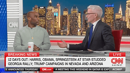 Charlamagne Tha God, Anderson Cooper, CNN, theGrio.com