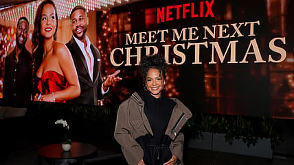 thegrio.com, christina milian, devale ellis, kofi siriboe, netflix, meet me next christmas, christmas