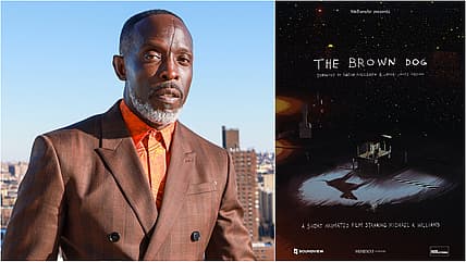 Michael K Williams, Michael K Williams movies, Michael K Williams The Brown Dog, The Brown Dog film, The Brown Dog animated short, The Brown Dog WeTransfer, The Brown Dog Idris Elba, theGrio.com