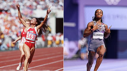Sha'Carri Richardson, Flo Jo, Florence Griffith Joyner, Flo Jo style, Florence Griffith Joyner style, Sha'Carri Richardson style, fashion and sports, fashion in sports, athletes personal style theGrio.com