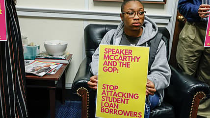 student loans trump