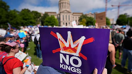 Anti-Trump protests, No Kings demonstration, Trump protest 2025, U.S. political protests, Pro-democracy rally, Immigration rights protest, Trump prade protest, Trump No Kings, Trump military parade, trump birthday theGrio.com