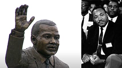 Martin Luther king Jr. statue, MLK Jr statue, MLK Jr. statue Florida, Park Wind FL MLK Jr. theGrio.com