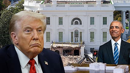 Donald Trump, Barack Obama, White House, ballroom, theGrio.com