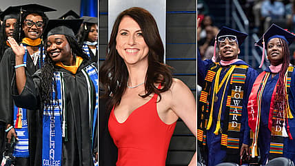 MacKenzie Scott, MacKenzie Scott Howard University, MacKenzie Scott Spelman College, MacKenzie Scott HBCUS theGrio.com