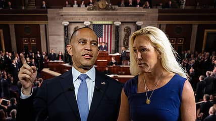 Hakeem Jeffries, Marjorie Taylor Greene, theGrio.com