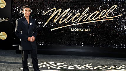 LOS ANGELES, CALIFORNIA - APRIL 20: Jaafar Jackson attends Lionsgate's "Michael" Los Angeles premiere at Dolby Theatre on April 20, 2026 in Los Angeles, California. (Photo by Savion Washington/Getty Images for Lionsgate) theGrio.com