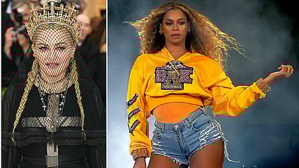 Madonna Beyoncé thegrio.com