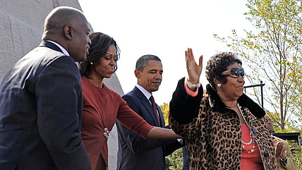 Aretha Franklin and the Obamas thegrio.com