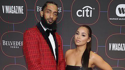 Lauren London and Nipsey Hussle