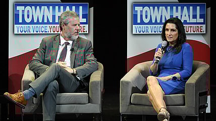 Becki Jerry Falwell Jr. Liberty University thegrio.com