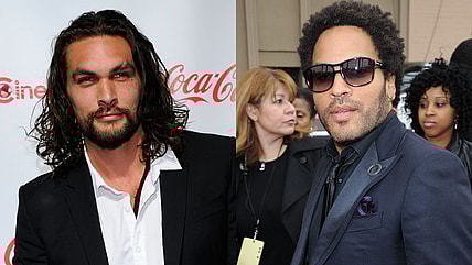 Jason Momoa Lenny Kravitz celebrity thegrio.com