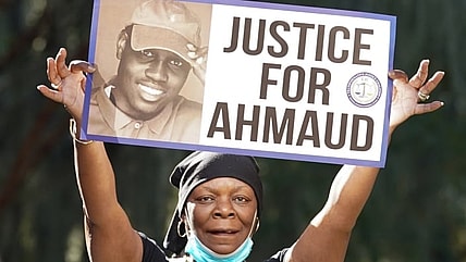 JusticeforAhmaudArberySign - theGrio.com
