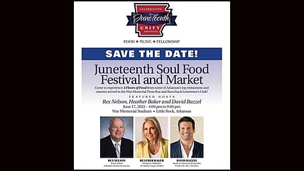 Flyer for Juneteenth event